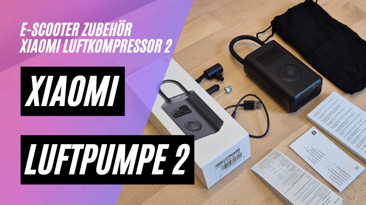 Xiaomi Luftkompressor 2 Pro Bis 150 PSI LED-Licht Unvollständig Ohne