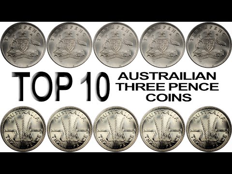 Top 10 AUSTRALIAN THREE PENCE COINS WORTH BIG MONEY!!