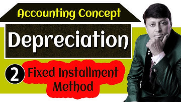 Depreciation Straight Line method Concept & Practical Question Solution easy Way by CA Santosh Jain