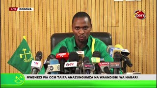 #LIVE: MKUTANO WA MWENEZI CCM NA WAANDISHI WA HABARI