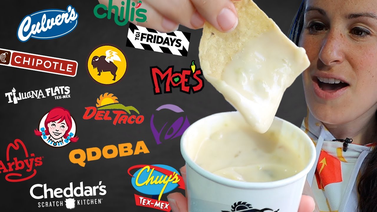 ONLY Queso for 24 HOURS - TOP 14 Chain Nacho Cheese Sauces Ranked