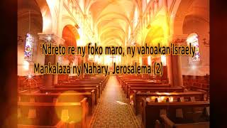 Video thumbnail of "Feno hafaliana ny foko - Hira Katolika"