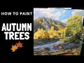 How to Paint AUTUMN TREES