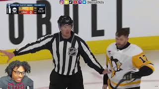 CutOffNate Reaction To NHL Game 3 Highlights | Penguins vs. Flyers - April 22, 2026