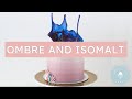 Ombre Buttercream Technique with an Isomalt Sail | Georgia's Cakes