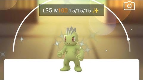 pgsharp Shundo Machop Pokemon Go 100 iv Shiny✨ Level 35 Machop Pgsharp