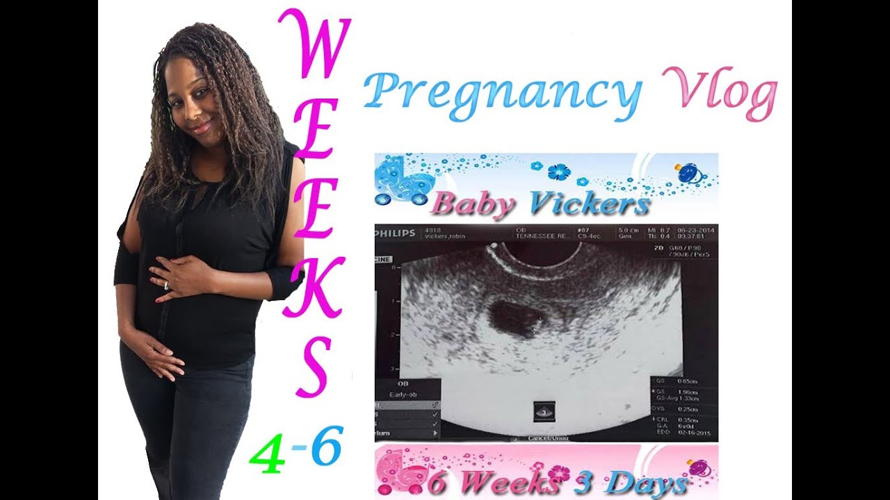 Week 4-6 PREGNANCY VLOG/ First Ultrasound - YouTube