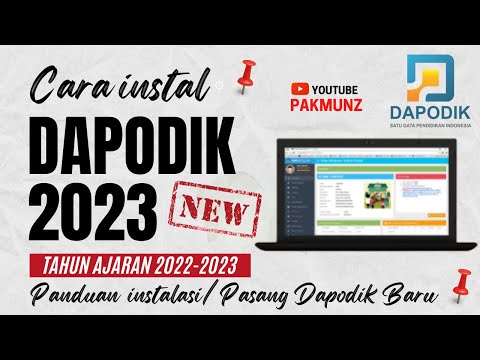 Rilis Aplikasi Dapodik Versi 2023 Tahun Ajaran 2022-2023 Dan Panduan Instalasi Dapodik 2023