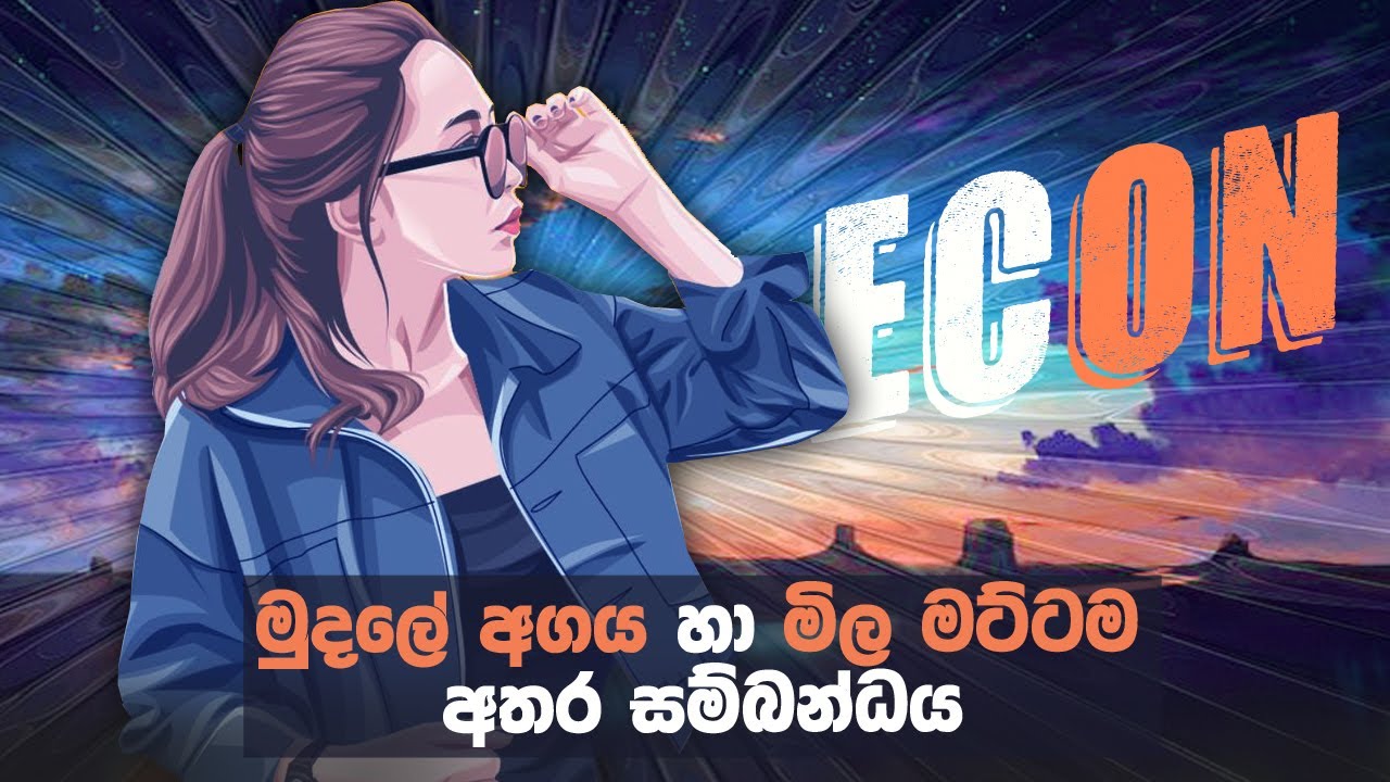 Econ | මුදලේ අගය මිල මට්ටම අතර සම්බන්ධය