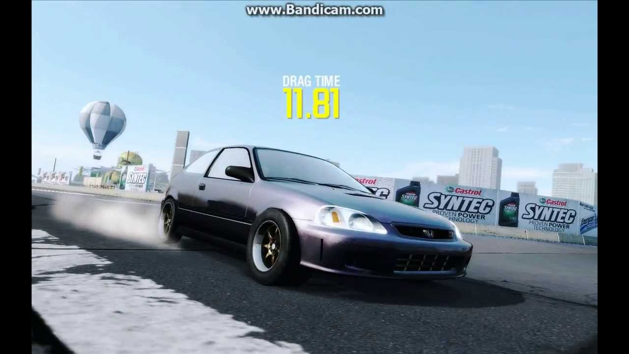 Настройки для драга в nfs pro street civic
