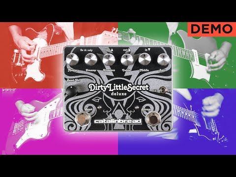 4 Different Guitars Play Through The Catalinbread Dirty Little Secret Deluxe Overdrive