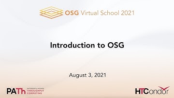Introduction to OSG