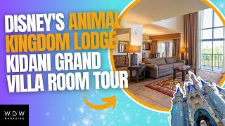 Animal Kingdom Lodge Kidani Grand Villa Room Tour