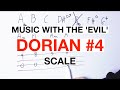 Making Music With The DORIAN #4 Scale On Guitar [The EVIL Scale]