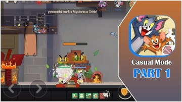 Tom and Jerry: Chase 🐱🐭 Part 1 - Casual Mode (PVP) Golden Key Match Gameplay (iOS,Android)