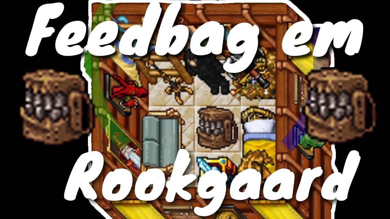 FEEDBAG UNICA DO JOGO - TALEON ONLINE ROOKGAARD 😱💥 - YouTube