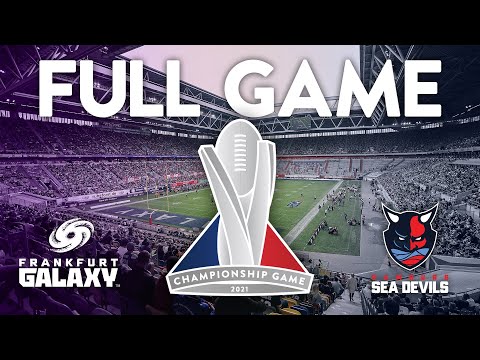 FULL GAME: Frankfurt Galaxy vs Hamburg Sea Devils | Championship Game 2021