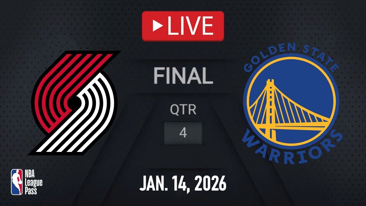 NBA LIVE! Golden State Warriors vs Portland Trail Blazers | Jan. 14, 2026 | Blazers vs Warriors 2K26
