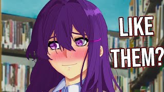 MC Investigates Yuri's ASSETS!!!!  | DDLC MOD |  DOWNPOUR Part 10