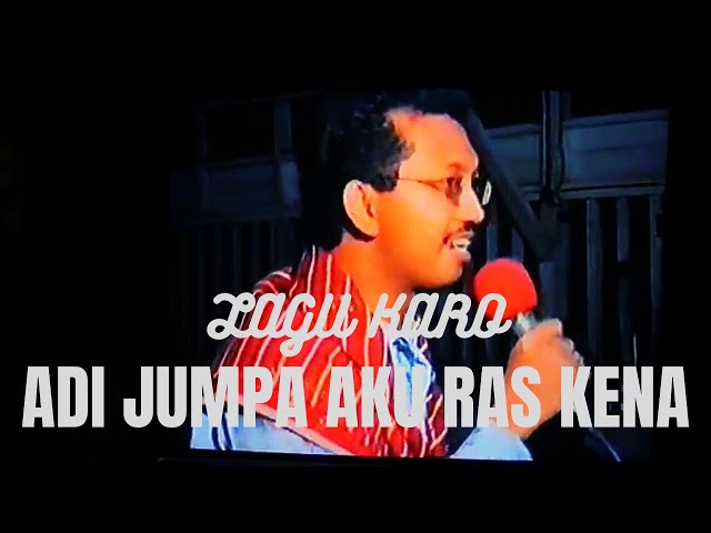 Lagu pernikahan Karo Adi jumpa aku ras kena - cover Samuel Ginting class=