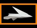 AVION DE PAPEL CUERNO 🔥 | Como hacer un AVION DE PAPEL que VUELE MUCHO y tenga CUERNO