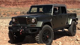 2016 Jeep Crew Chief 715 Concept 1st. drive in Moab