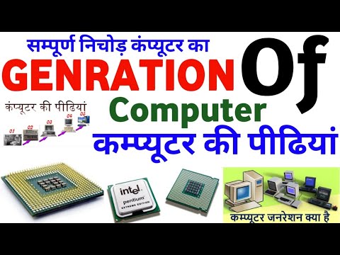कम्प्यूटर की पीढियां | इतिहास कंप्यूटर का बाप निचोड़ | 10 नंबर पक्के | genration of computer |