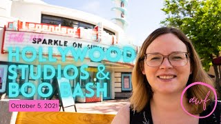 Walt Disney World Vlog | Day 7 | Hollywood Studios and BOO BASH | Oct 2021