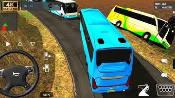 Indonesia coach Bus Driving 2025 Android gameplay #Bus #driving #gaming Part-155