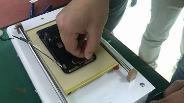 Remove iPhone X frame and glass