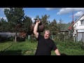 ОБЗОР САМОДЕЛЬНОЙ НАСЫПНОЙ ГИРИ REVIEW OF HOMEMADE FILLED KETTLEBELL