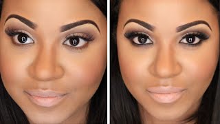 Day to Night Makeup| ft. Smashbox