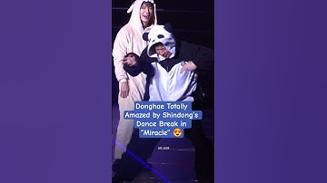 Donghae Totally Amazed by Shindong’s Dance Break in “Miracle” 😍