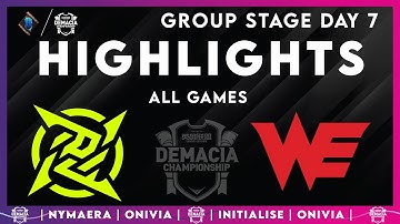 NIP vs WE Highlights ALL GAMES | Demacia Cup 2025 | Ninjas in Pyjamas vs Team WE by Onivia