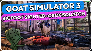 Bigfoot Sighted! Goat Simulator 3 - Crocsquatch Achievement Guide