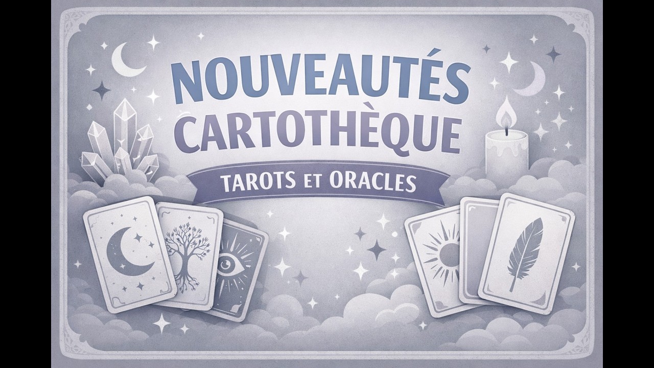 Mes premiers arrivées 2026 dans ma cartothèque