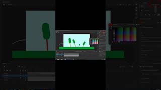 how to draw and animate trees in wind