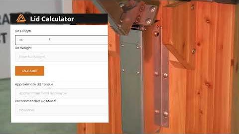 Weber Knapp Lid Calculator