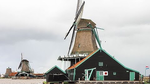 As it was 400 years ago: Visit the last paint-making windmill in the world