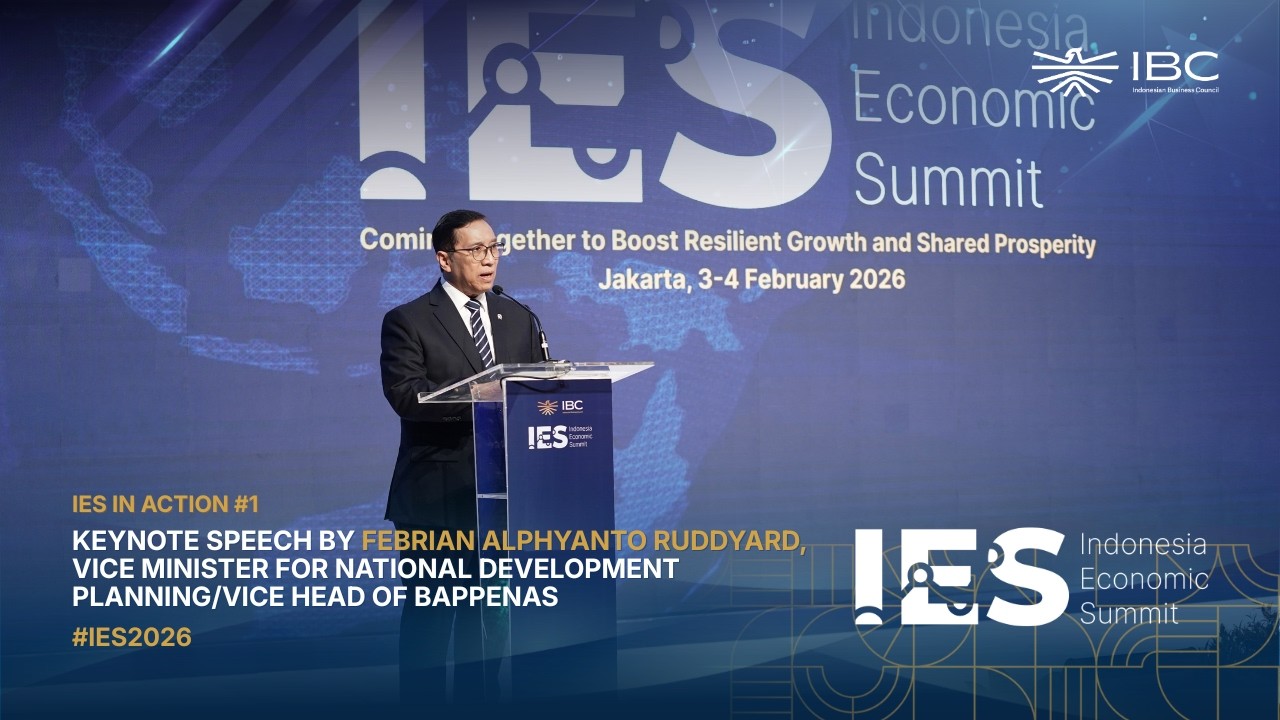 Keynote Speech IES in Action #1 by Febrian Alphyanto Ruddyard | 