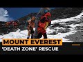 Sherpa rescues climber from mount everest death zone  al jazeera newsfeed