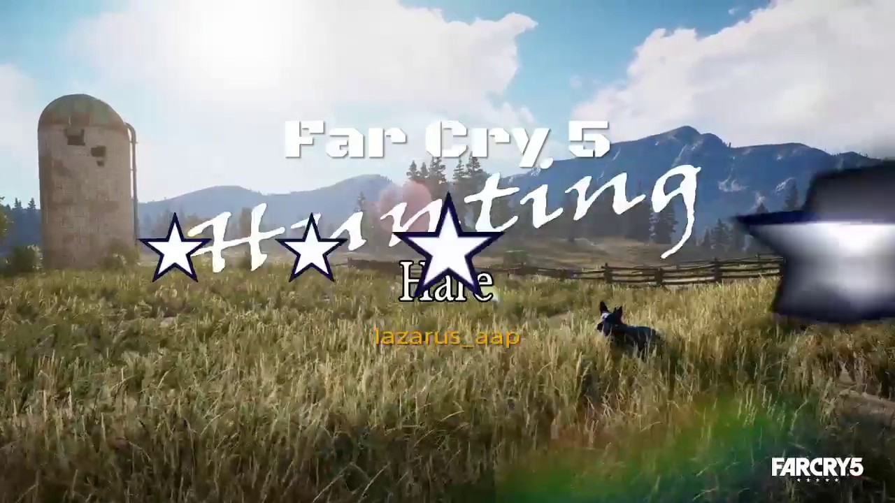 FAR CRY 5 - Best HARE hunting location! 