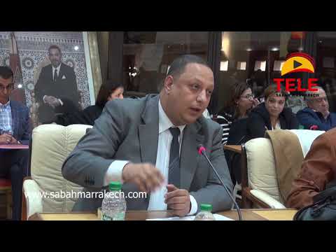 أشرف بورزوق نائب عمدة مراكش يتحدث عن الميزانية و " الباقي استخلاصه