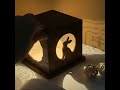 Mid-Autumn Jade Rabbit Wood carving lamp