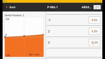 Throttle-to-Elevator Mix with Flaps