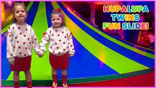 Twins Alya & Asya Hupalupada Çılgın Fun Slide Macerası