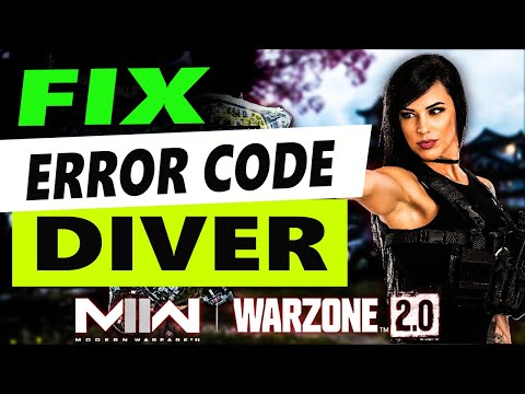 Error code #diver mw2 fix | Warzone 2.0/#modernwarfare2 error code DIVER || by borntoplaygames