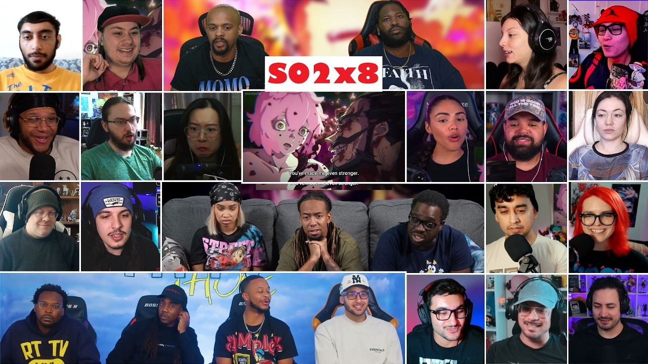 [4K] Hell's Paradise: Jigokuraku Season 2 Episode 8 MEGA Reaction Mashup - 地獄楽 2期 8話 海外の反応