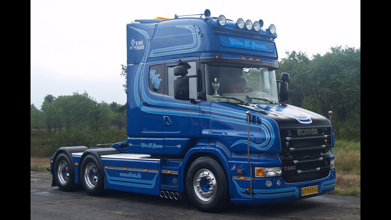 SCANIA T580 V8 TORPEDO WITH LOUD PIPE # Ebbe K. Jensen Danmark - YouTube