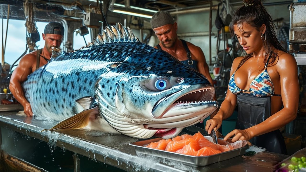American Fishermen Use Large Pot To Catch Millions of Fish Cod And Crabs on Their Boats #02